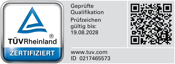 TÜV Rheinland Prüfzeichen „Geprüfte Qualifikation“, ID 0217465573